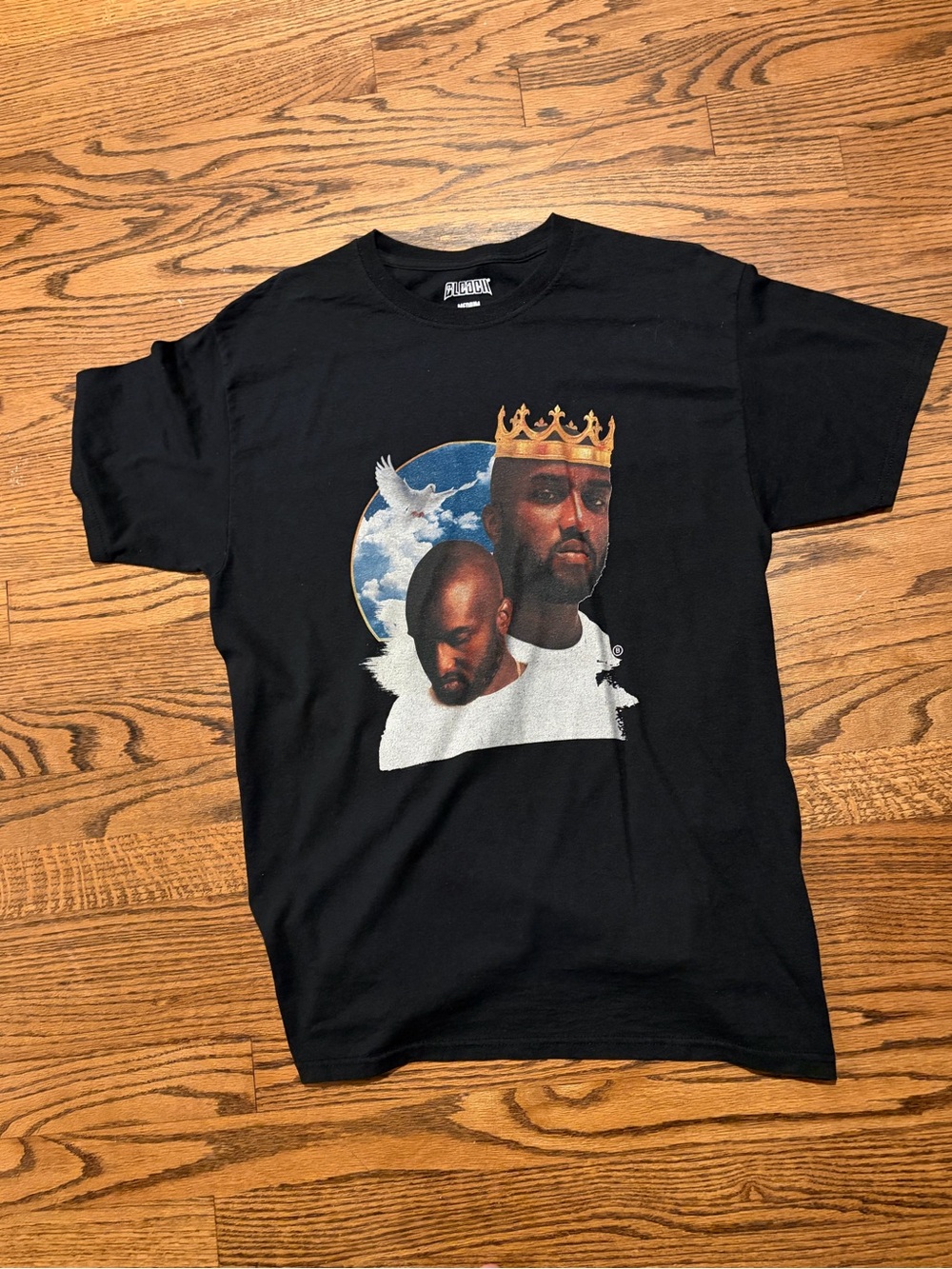 Virgil Abloh Black Graphic Men’s T-Shirt